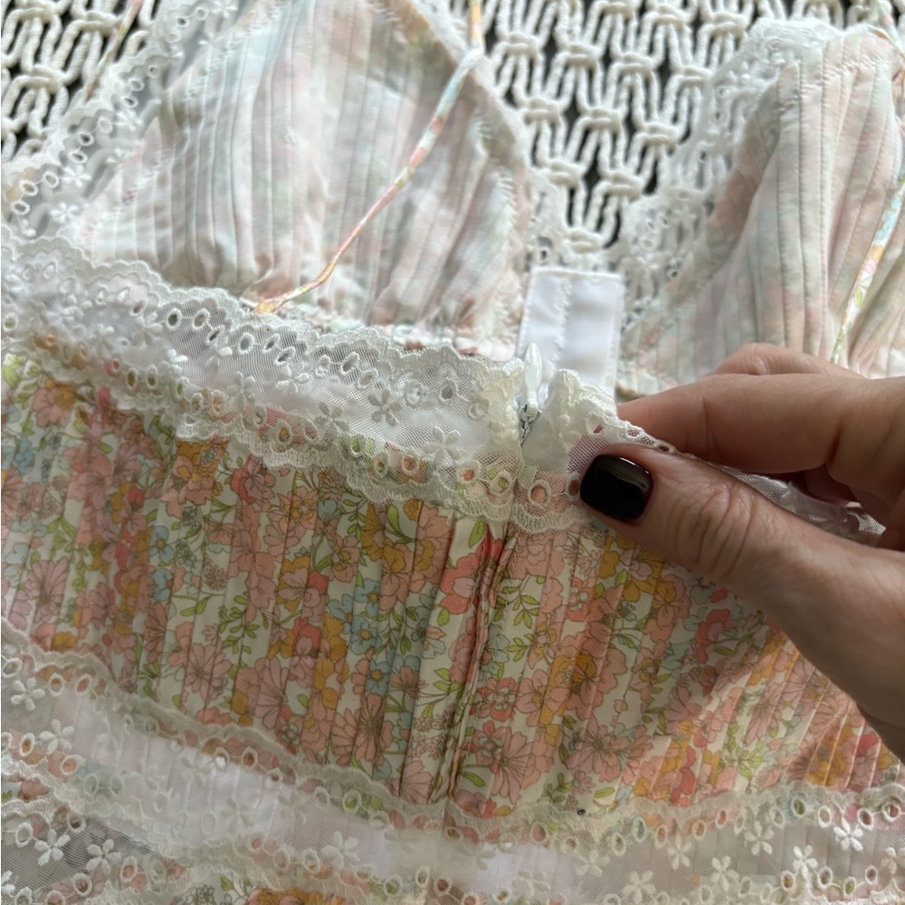 NEW! For Love and Lemons Farrah slip dress - Picture 11 of 14
